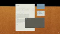 a set of business cards and stationery for a company